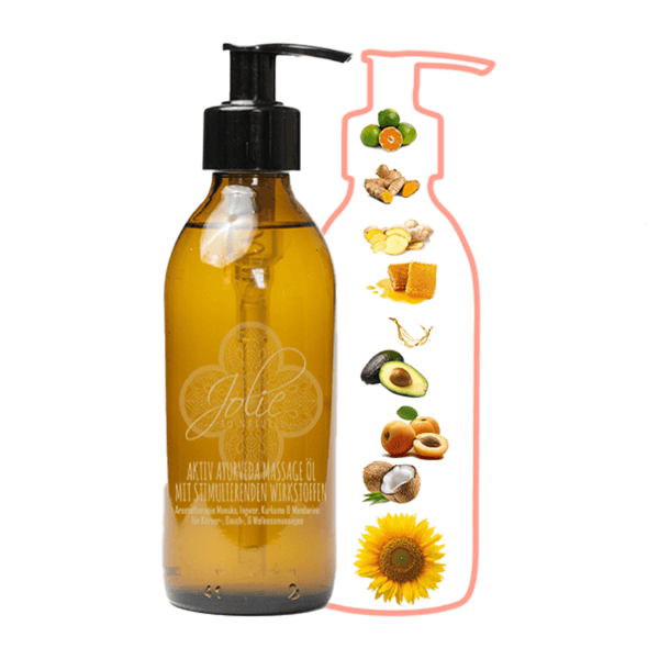 Aktywny olejek do masażu ajurwedyjskiego – Jolie Abdominal Massage 200ml